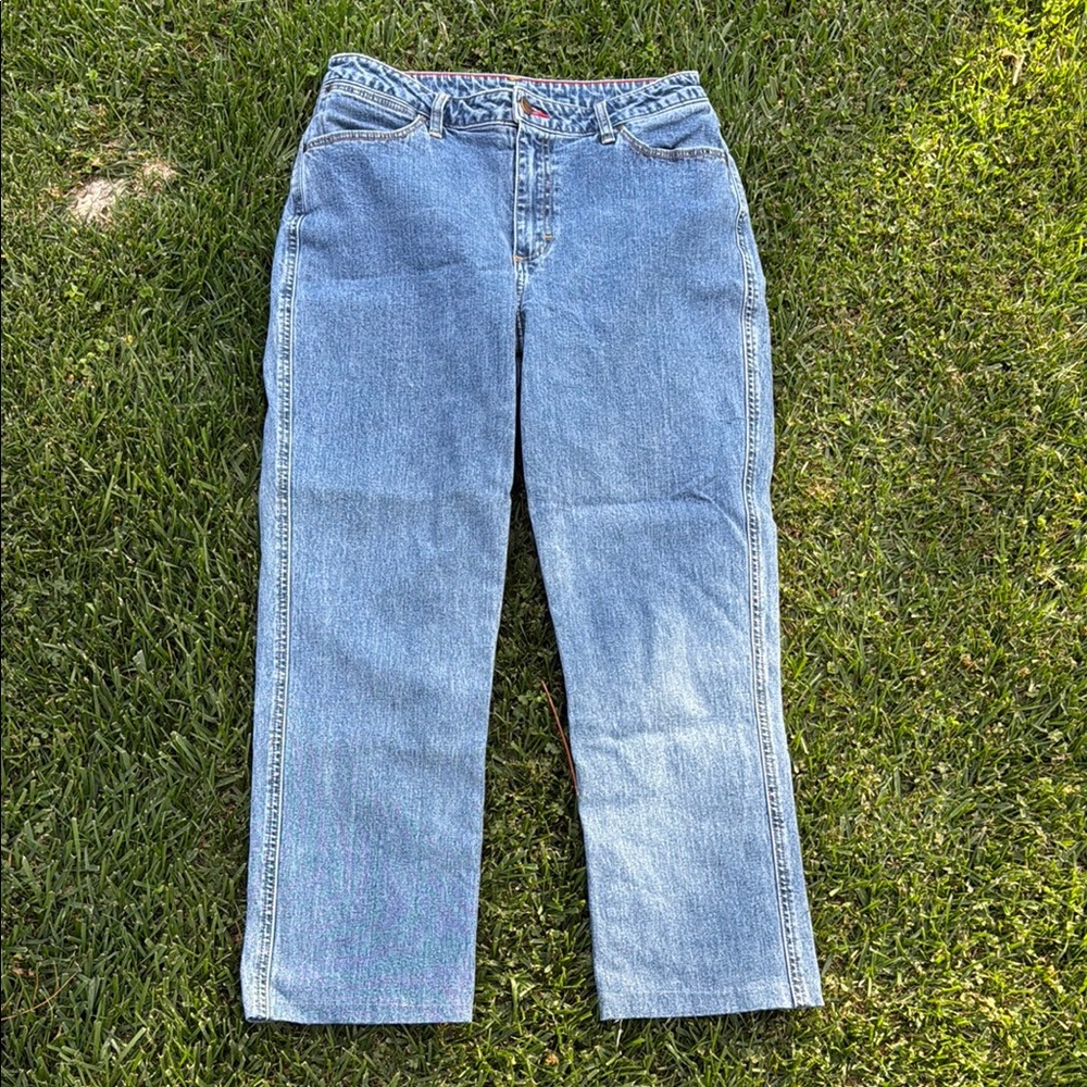 Wrangler Classic Blue Denim with Red Tag